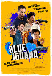 Poster Blue Iguana