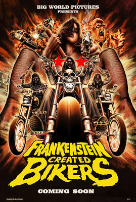 Frankenstein Created Bikers poster