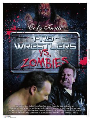 Pro Wrestlers vs Zombies poster