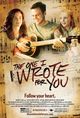 Film - The One I Wrote for You