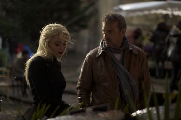 Kevin Costner, Amber Heard în 3 Days to Kill