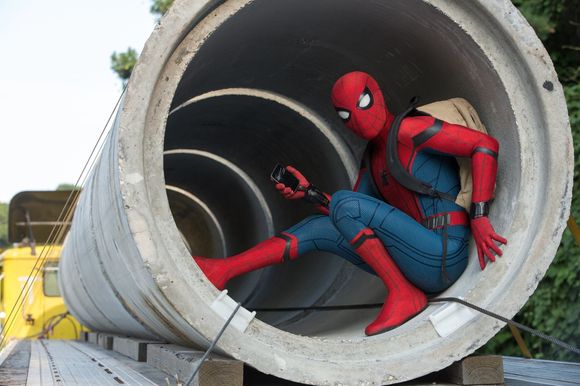 Tom Holland în Spider-Man: Homecoming