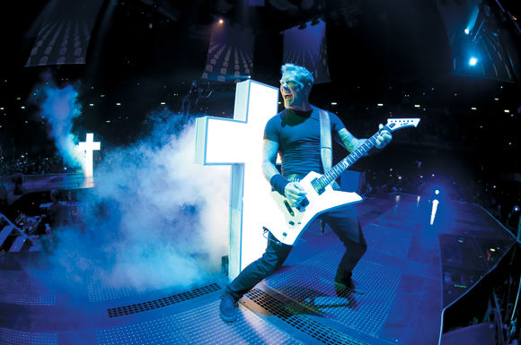 James Hetfield în Metallica Through the Never