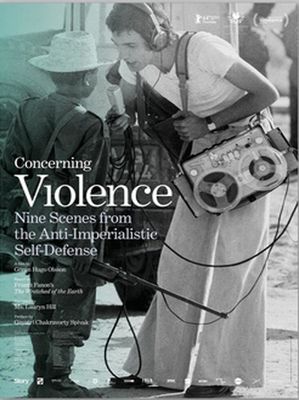 Concerning Violence poster