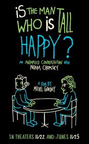 Poster Is the Man Who Is Tall Happy?: An Animated Conversation with Noam Chomsky