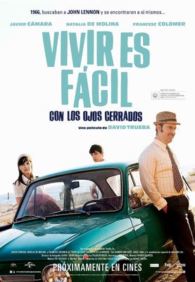 Vivir es fácil con los ojos cerrados poster