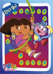 Poster Dora Saves the Three Little Piggies
