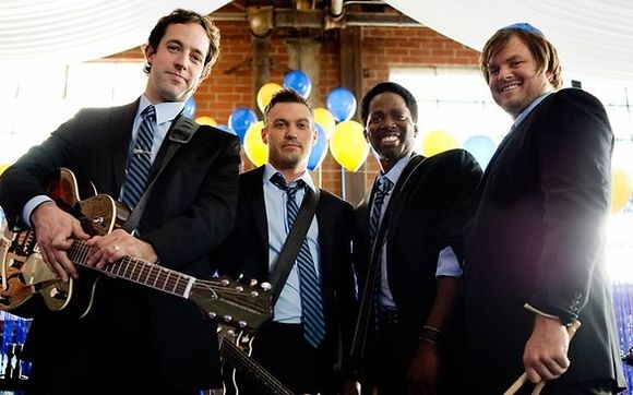 Brian Austin Green, Harold Perrineau, Peter Cambor, Derek Miller în Wedding Band
