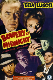 Poster Bowery at Midnight