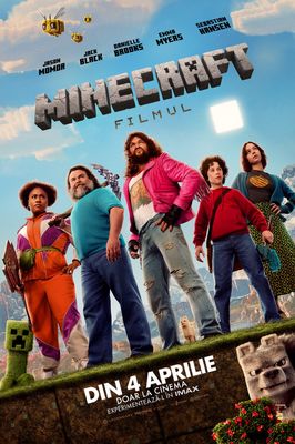 A Minecraft Movie poster