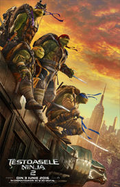 Poster Teenage Mutant Ninja Turtles: Out of the Shadows