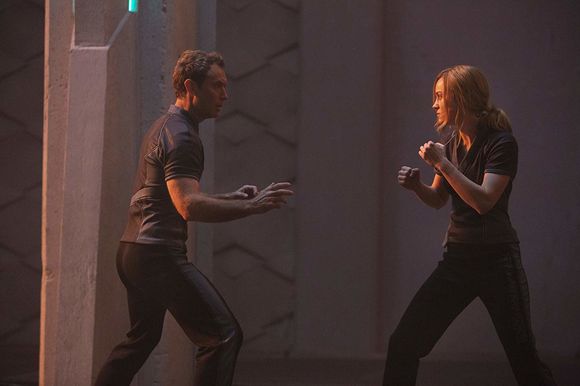 Jude Law, Brie Larson în Captain Marvel