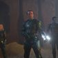Jude Law, Brie Larson, Algenis Perez Soto în Captain Marvel/Captain Marvel