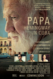 Poster Papa Hemingway in Cuba