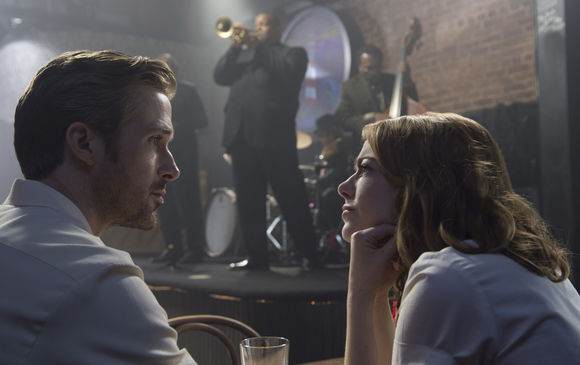 Ryan Gosling, Emma Stone în La La Land