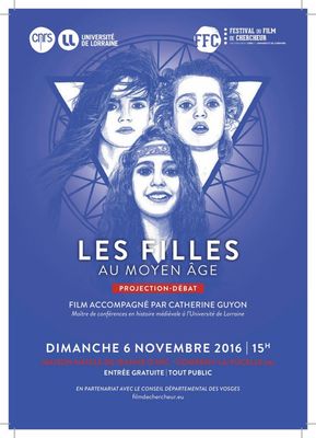 Les filles au Moyen Âge poster