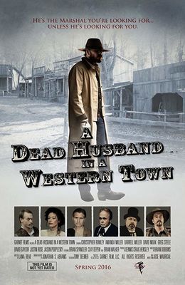 A Dead Husband in a Western Town poster