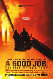 Poster A Good Job: Stories of the FDNY