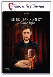 Poster Stand-up comedy cu Cosmin Bighei