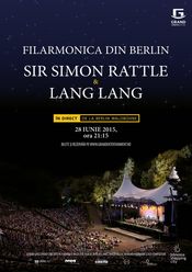 Poster Concert Simon Rattle & Lang Lang