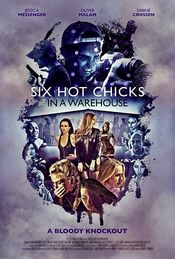 Poster Six Hot Chicks in a Warehouse