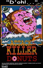 Poster Attack of the Killer Donuts