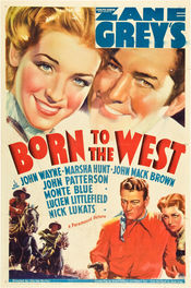 Poster Born to the West