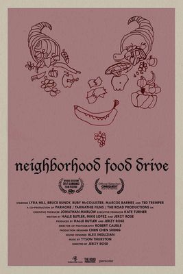 Neighborhood Food Drive poster