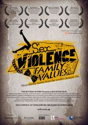 Poster Sex.Violence.FamilyValues.