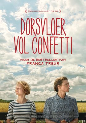 Dorsvloer vol confetti poster