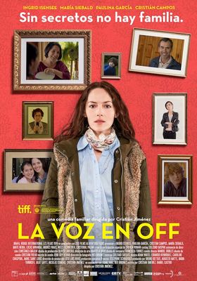 La voz en off poster