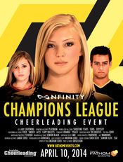 Poster Nfinity Champions League Cheerleading Event
