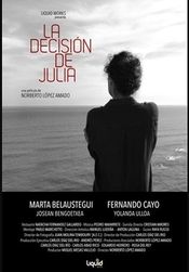 Poster La decisión de Julia