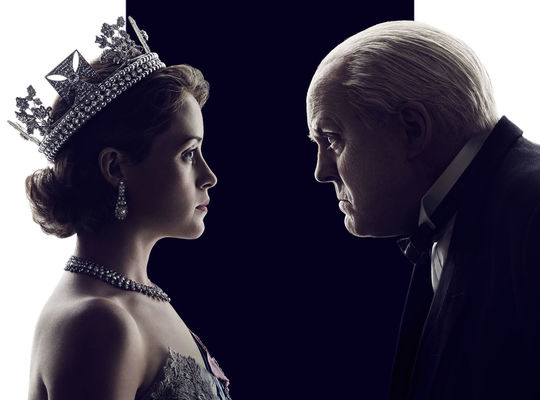 Claire Foy, John Lithgow în The Crown